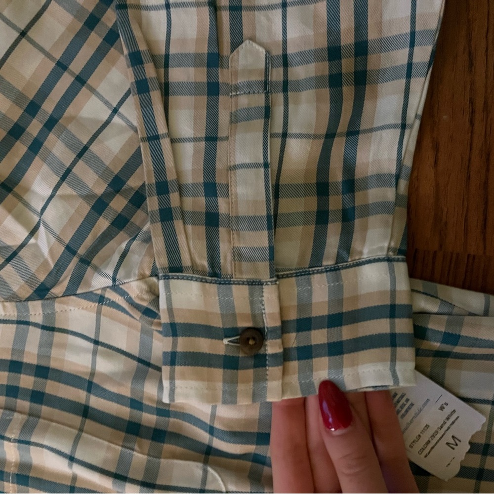 Southern Tide Kamryn Chilly Morning Plaid Dress Size M - Picture 8 of 8